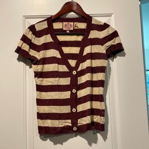 Juicy Couture stripped sweater